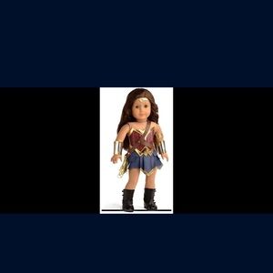 Wonder woman costume for 18” doll